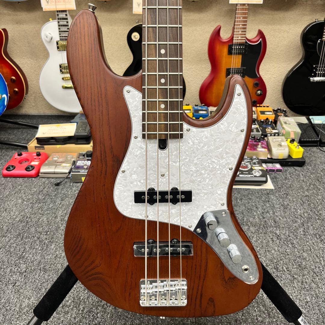 【11223】 Bacchus ジャズベースタイプ ASH ブラウン