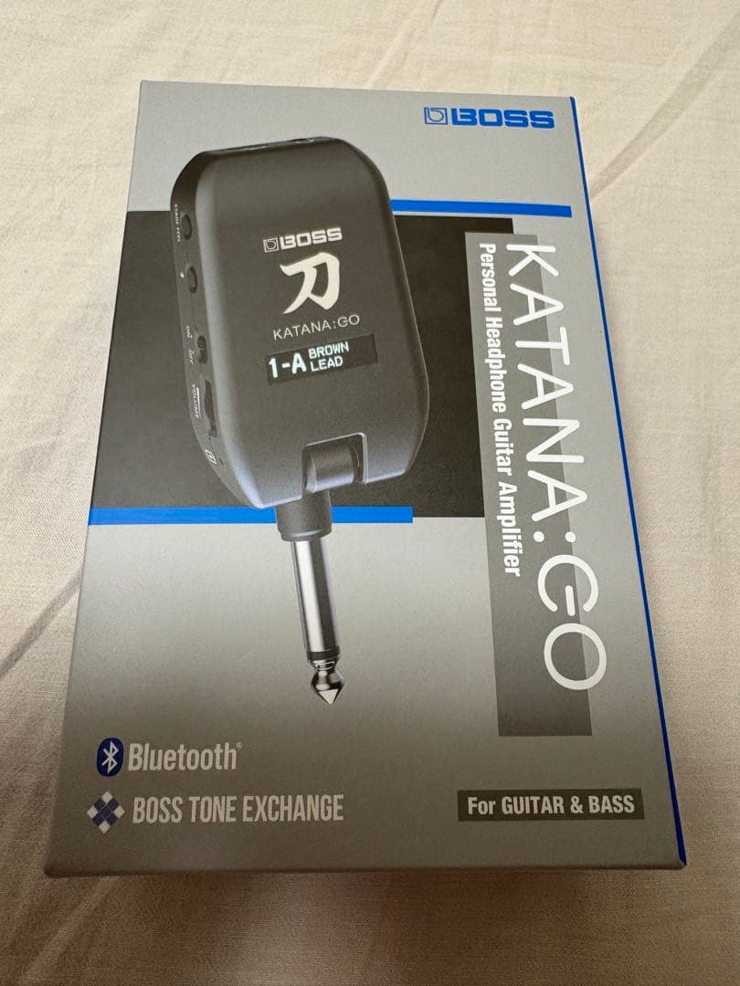 ほぼ新品 KATANA GO BOSS KTN-GO2 刀 ヘッドホンアンプ