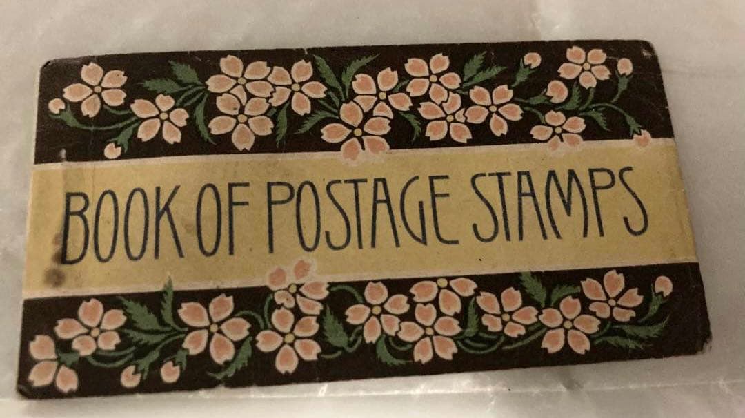 1907(明治40) 切手帳 菊切手・外国用B2