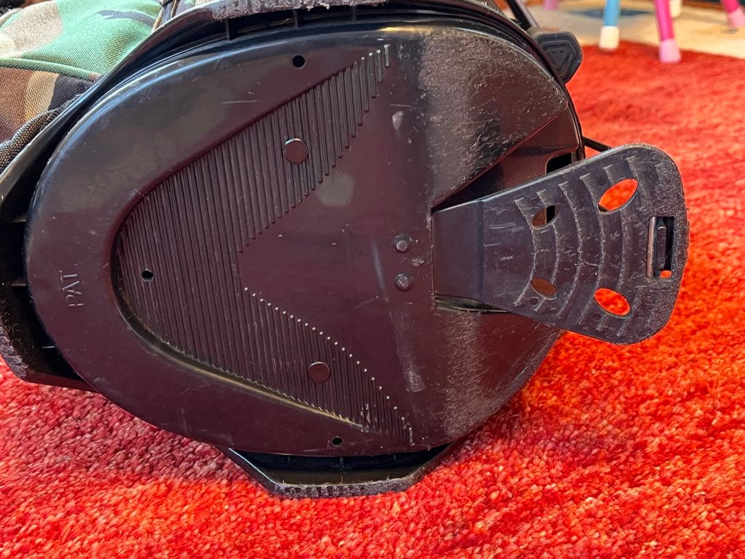 Briefing キャディバッグ CR-4#2 カモフラ柄　 赤ロゴ