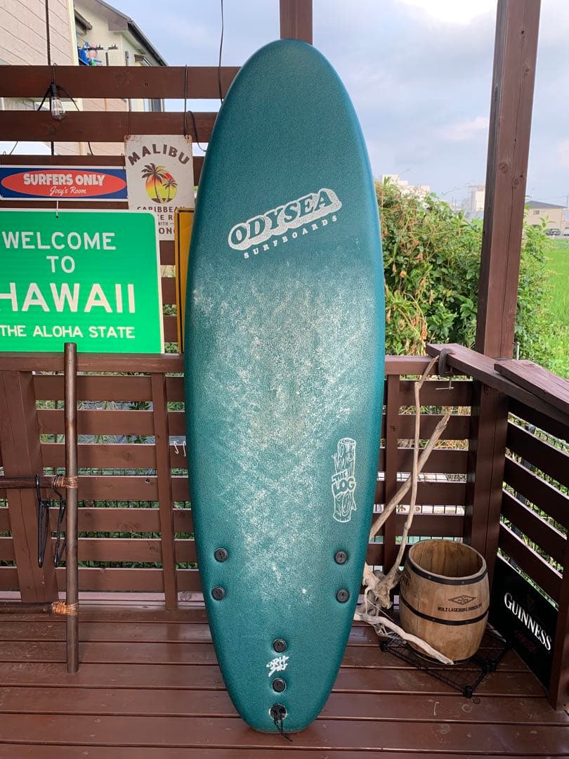 ODYSSEA サーフボード 6.0 ケース付き catch surf