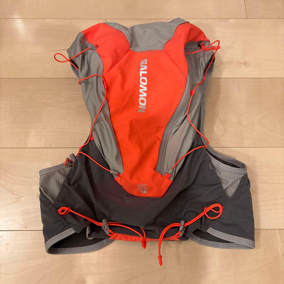 SALOMON トレイルランニングベスト ハイドレーションパック ボトル付き