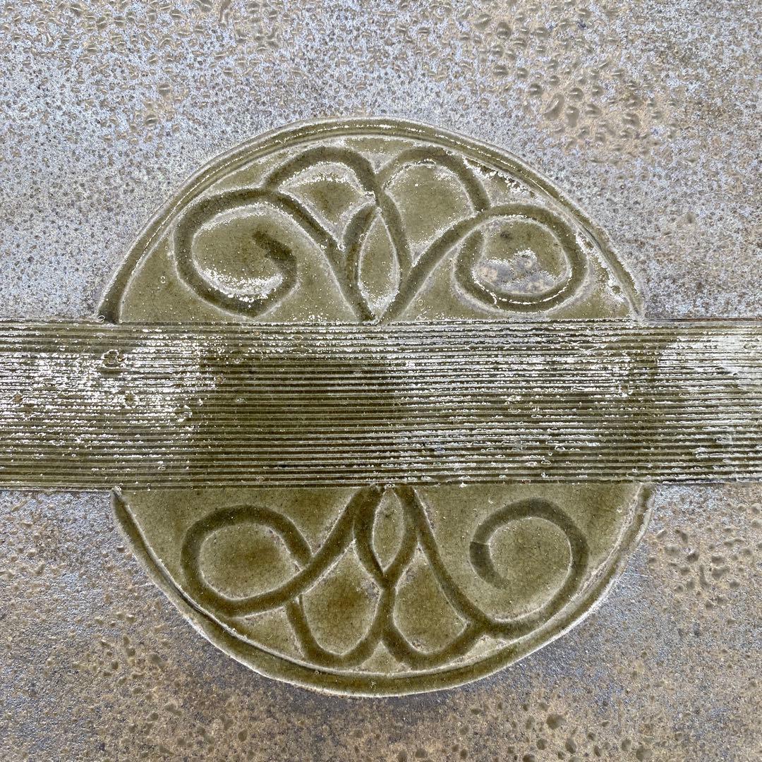 【希少】【美品】【皿】卵型陶器焼き物アートピース