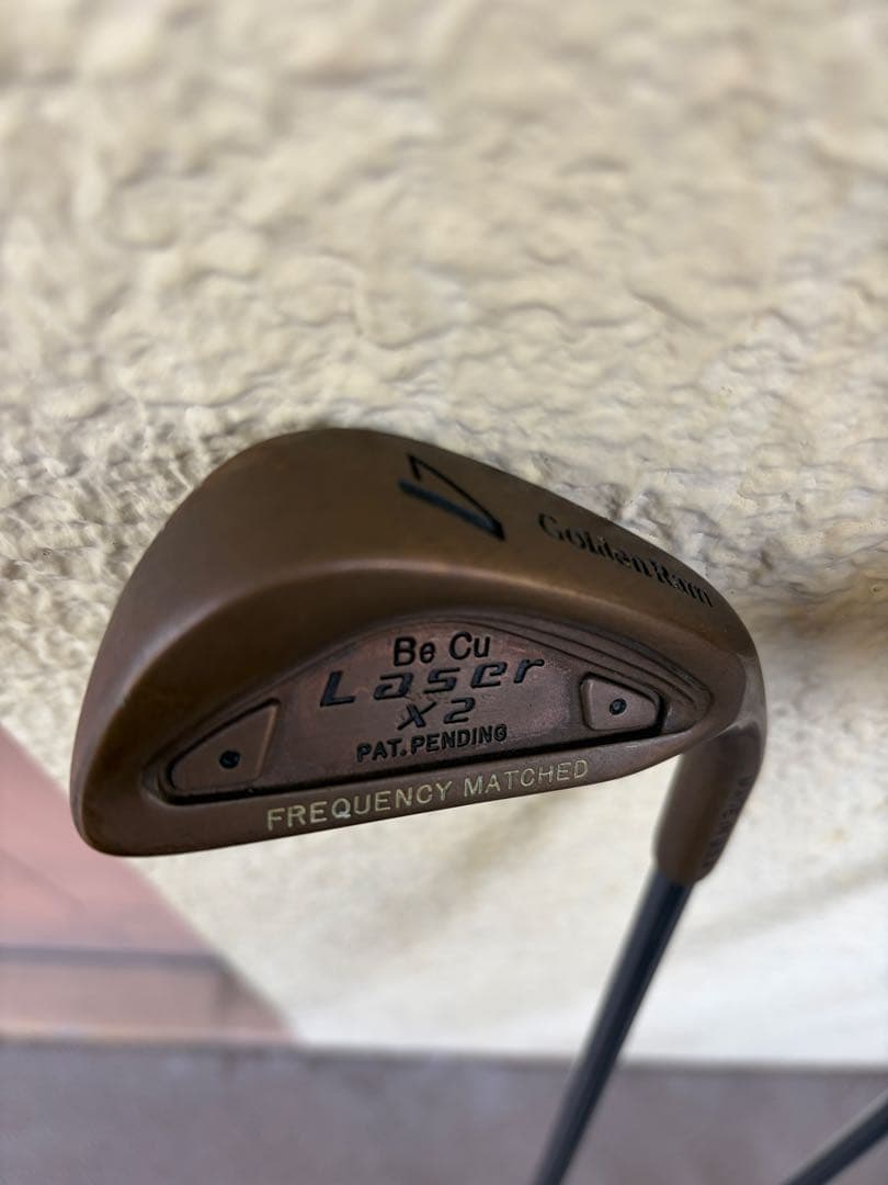 【希少・名器】Golden Ram Laser X2 BeCuアイアン7本セット