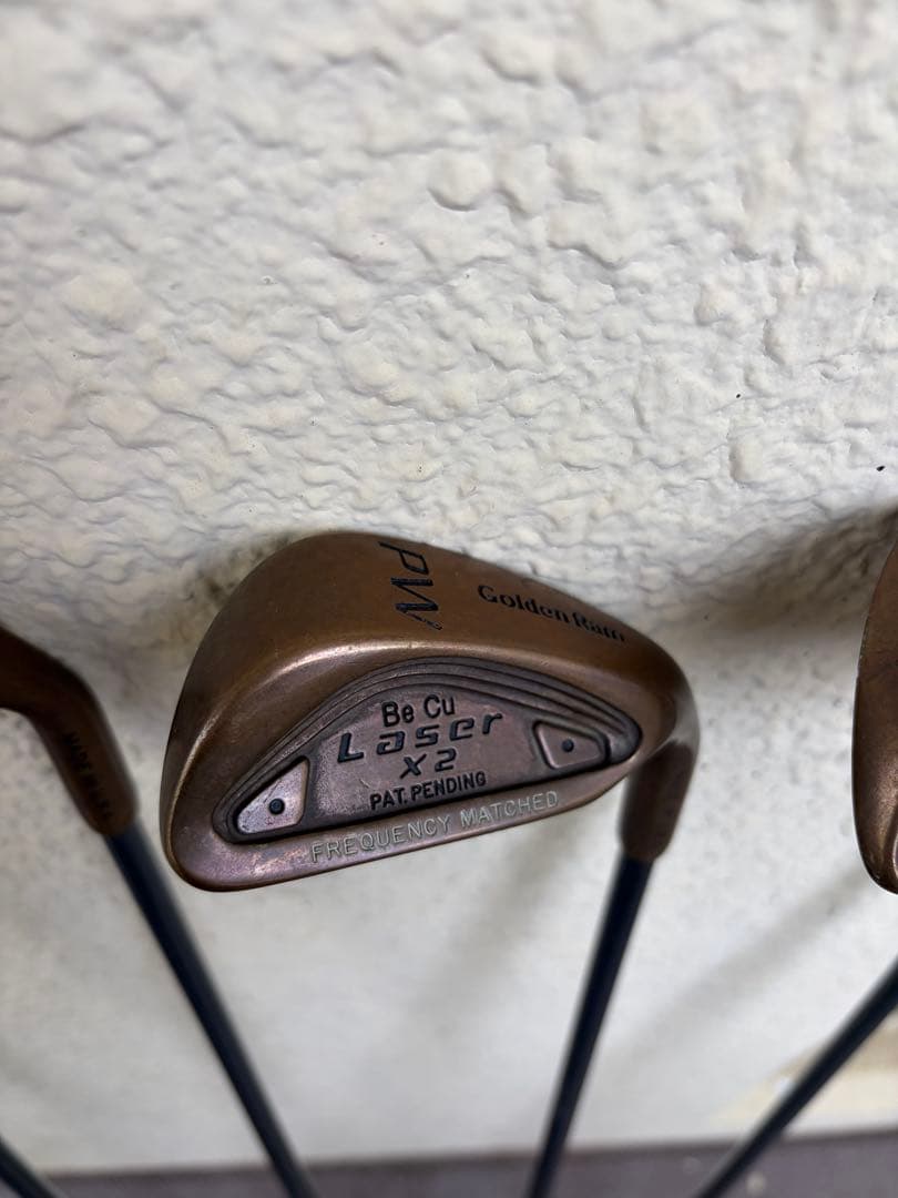 【希少・名器】Golden Ram Laser X2 BeCuアイアン7本セット