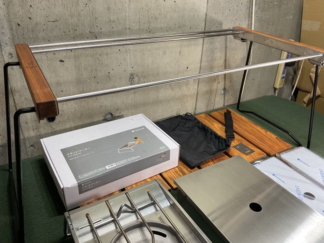 新品 スリムテーブル スノーピーク IGT規格 ケース付