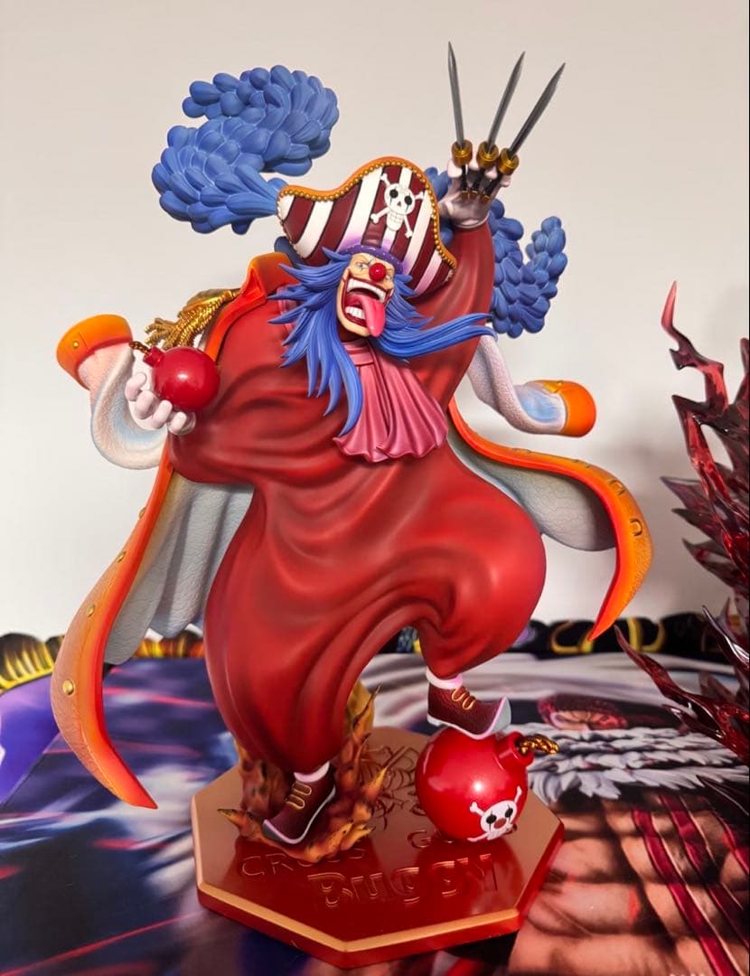 ワンピース バギー ガレージキット ガレキ スタチューX①