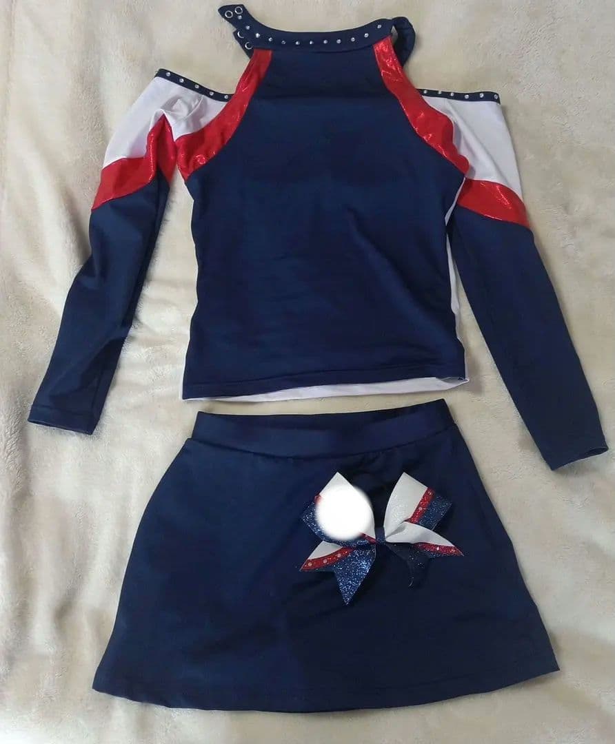 チアリーディングウェア オフショルダー