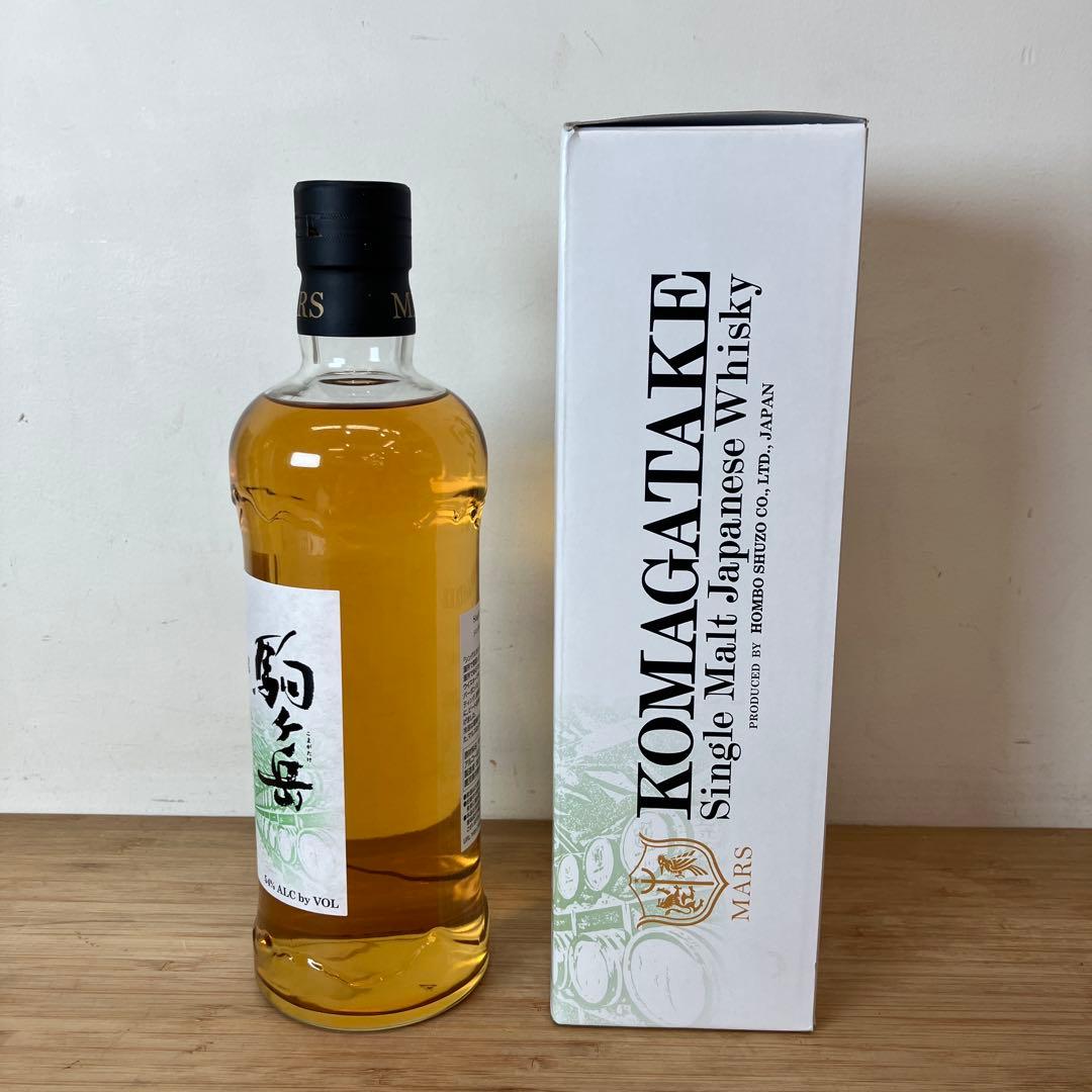 未開栓 駒ヶ岳 津貫エージング 2020 ウイスキー 700ml 箱付き