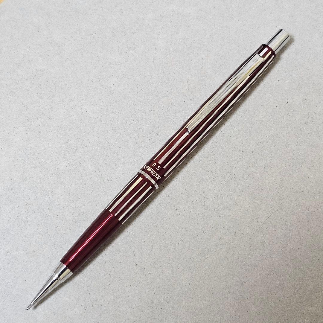 NEWMAN ニューマン 蝕刻 0.5 シャーペン 波模様 廃盤 おまけ付き