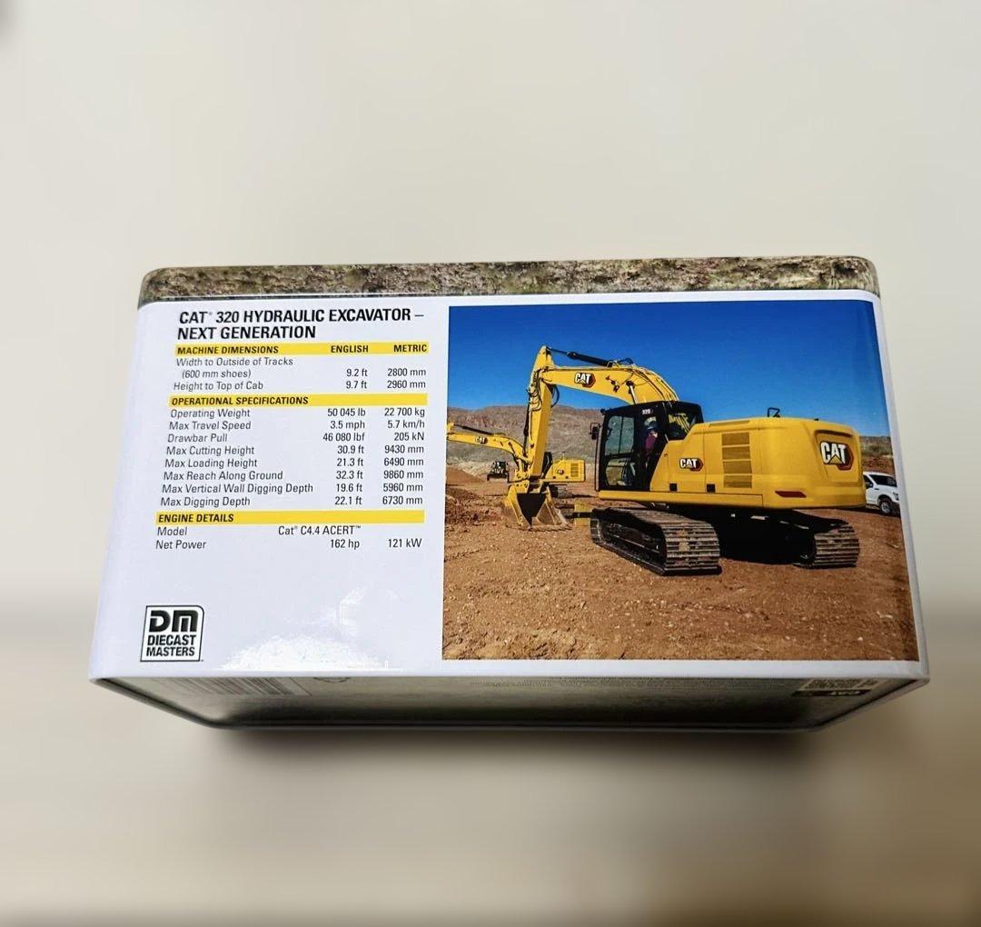 【新品未開封】CAT 320D Hydraulic Excavator 1/50