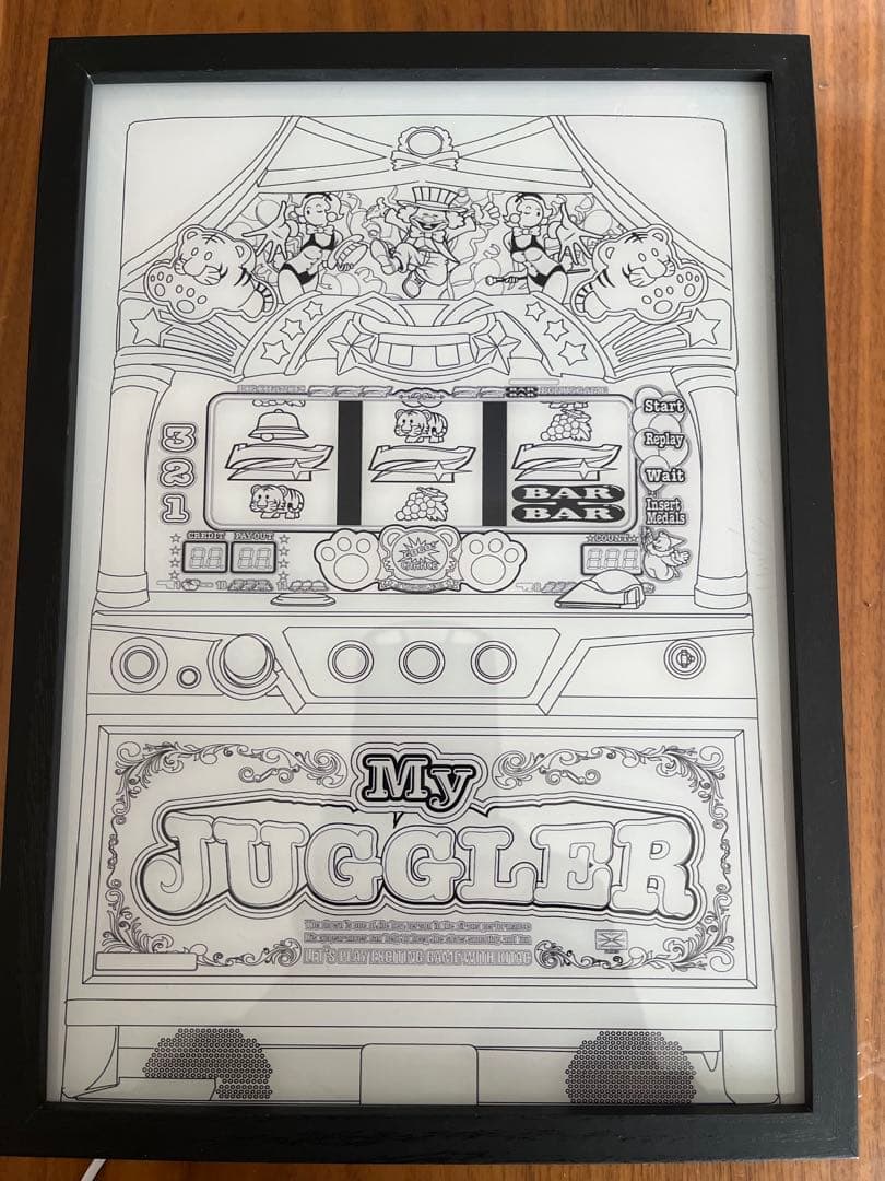 マイジャグラーＶ　LEDボード　オマケ付き　実機　　　 GO GOジャグラー