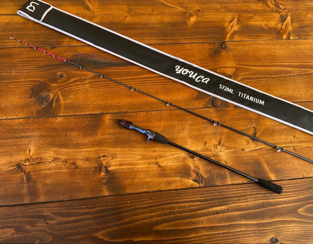 釣り竿セット　1.7M ジギングロッド　ジギングリール　C572ML 船釣り