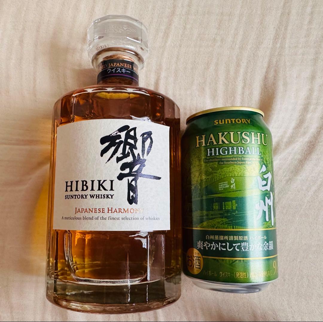 Hibiki Japanese Harmony & Hakushu ハイボール