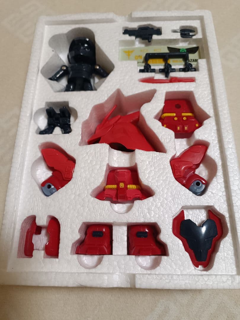 SDガンダム　ガンダムクロス　サザビー　完品　シール未使用品