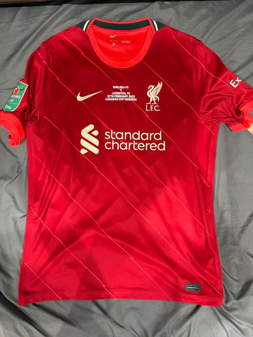 【正規品】 リバプール ユニフォーム ファビーニョ カラバオ 決勝 21/22