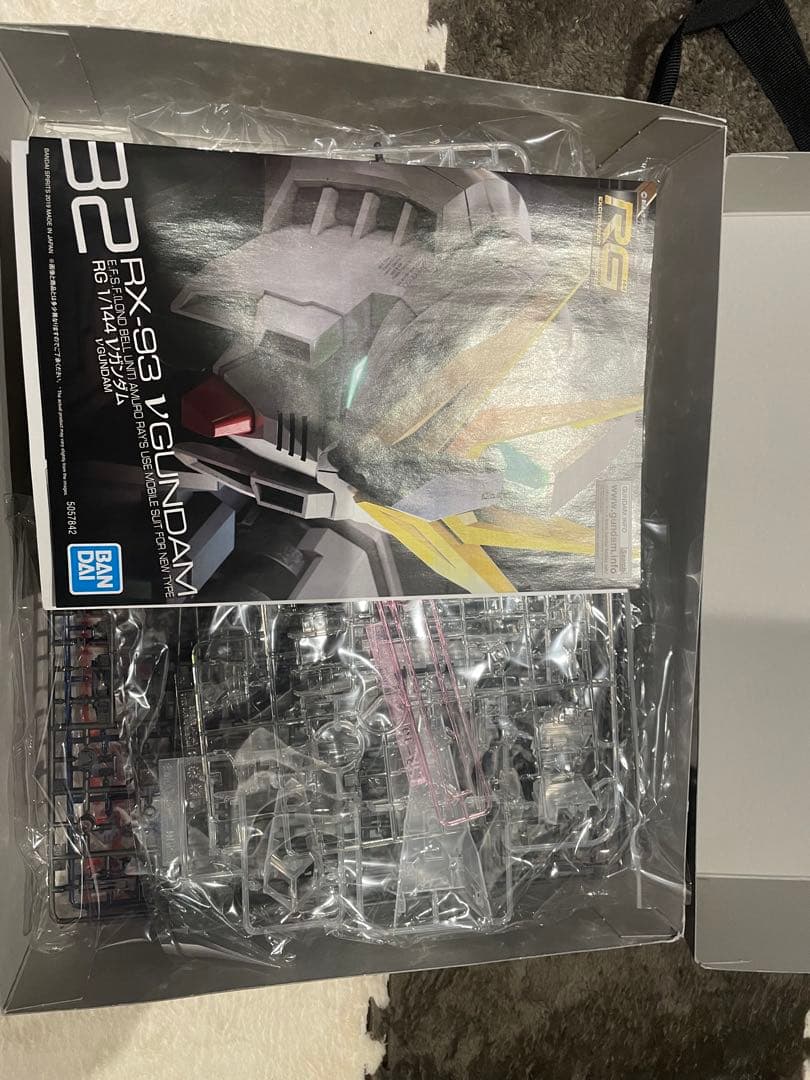 RG RX-93ν ガンダム クリアカラー　HWS