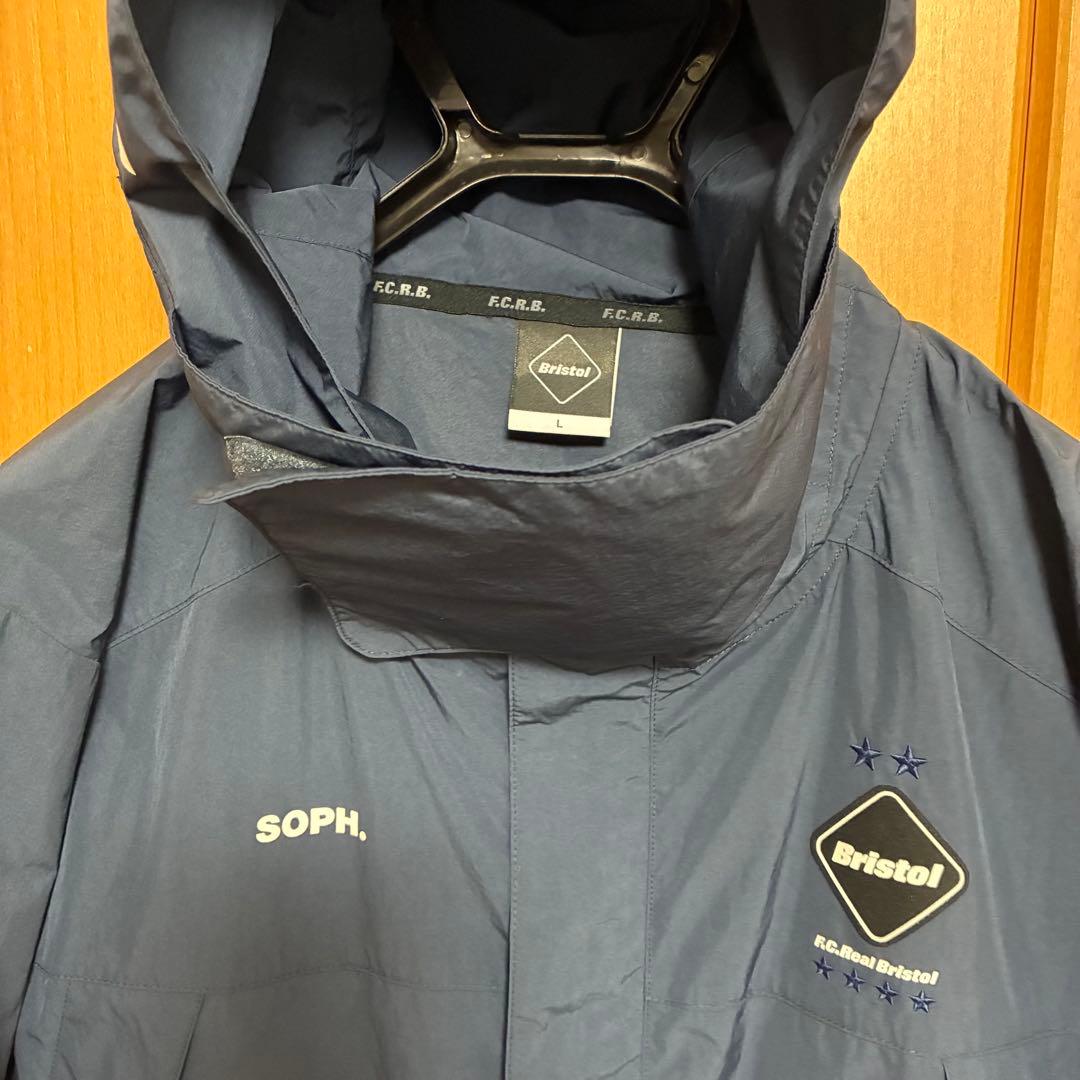 F.C.R.B. TOUR BENCH COAT ネイビー Lサイズ