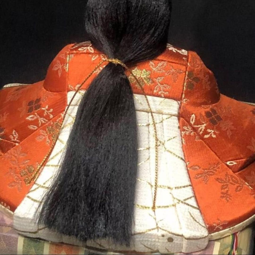 人形専門店蔵出し！ 木目込み人形作家 木村一秀作「大和雛」雛人形 親王飾り