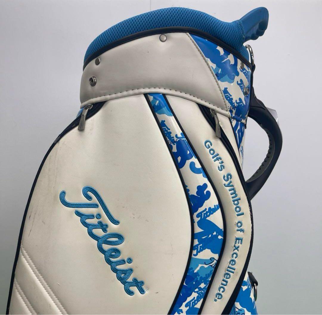 タイトリスト　titleist キャディーバック　９インチ　白