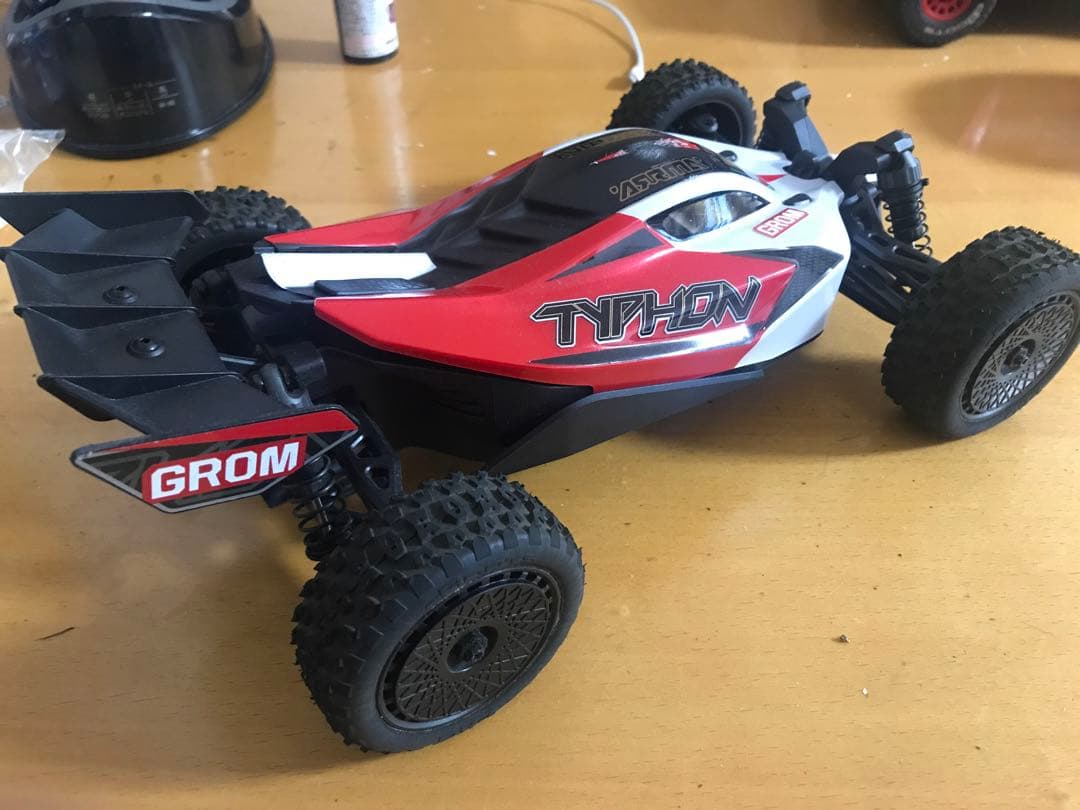 ARRMA TYPHONGROM 1/14スケール 380バギーブラシモーター