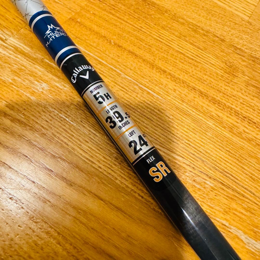 【美品】キャロウェイ AI SMOKE MAX FAST ユーティリティ5番