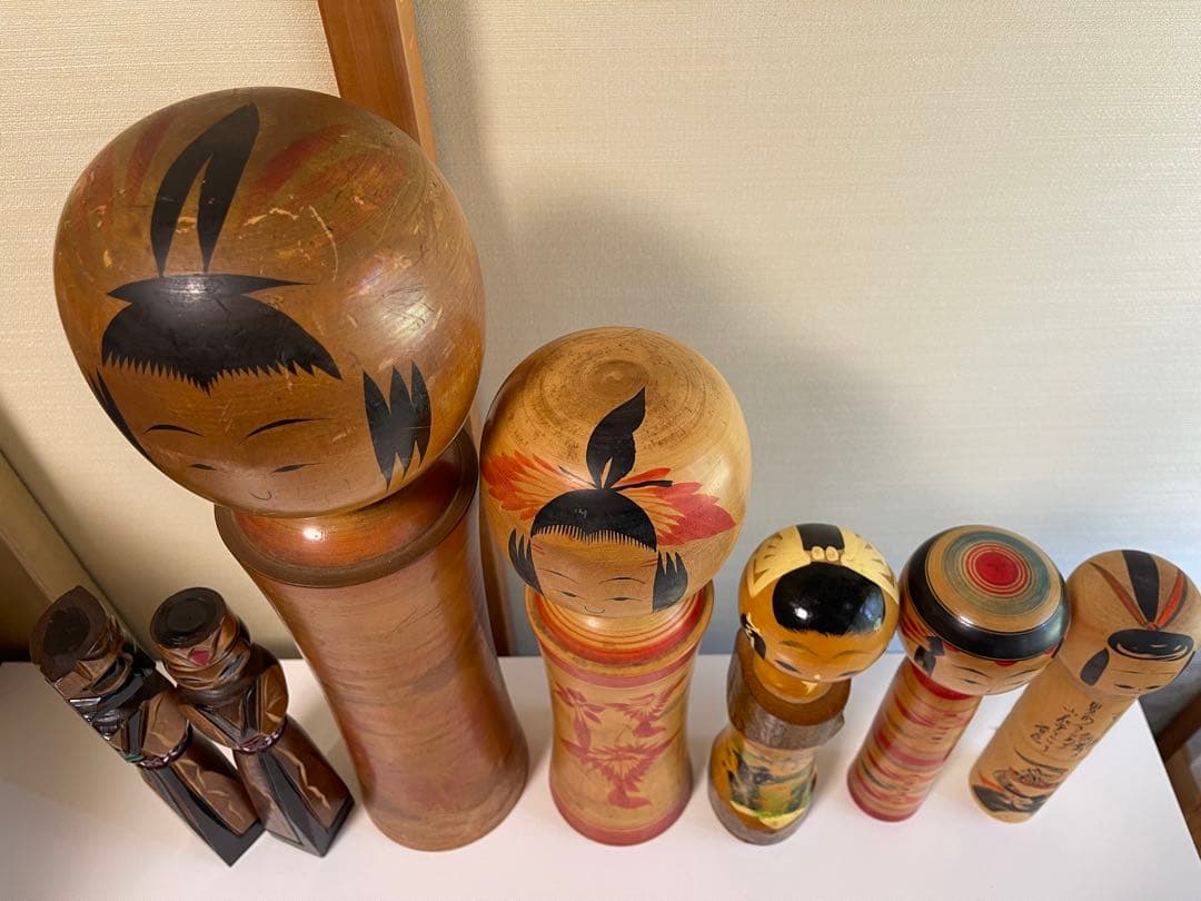 伝統　こけし　kokeshi 骨董　antique 京都　Japan 人形