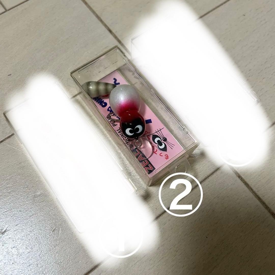 ZEAL zeal ルアー　もってないの？　チマチマ　アライくん　3個セット