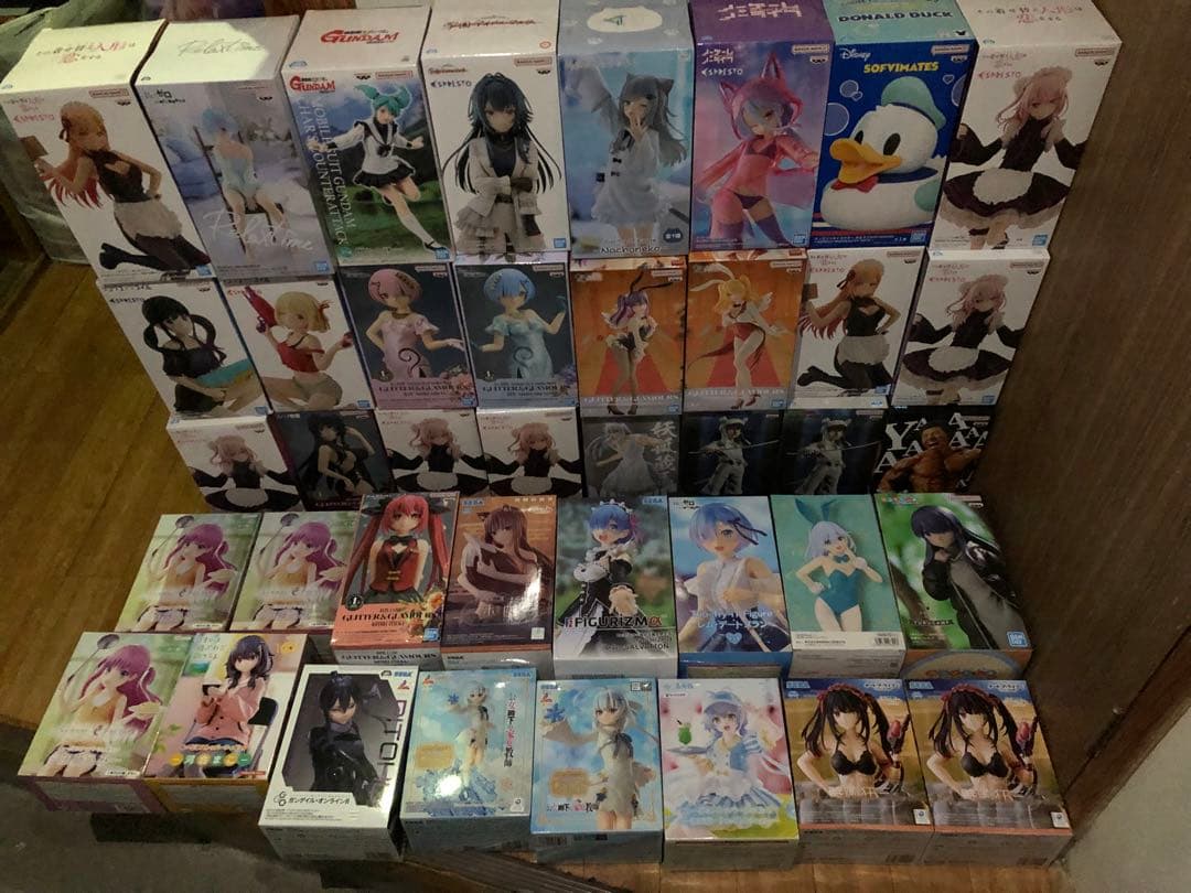 にごりり　リコリス　デアラ　まりん　レムラム　　セット　フィギュア　40個