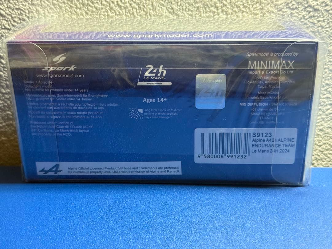 Spark スパーク アルピーヌ A424 ルマン 24H 2024