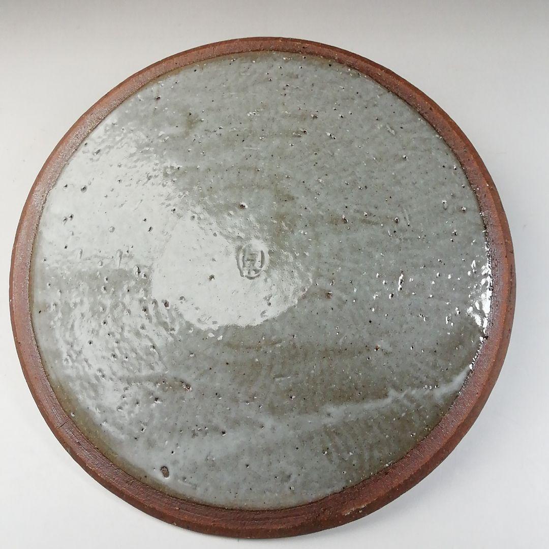 Ｔ２１１　水指　『柳絵』『平安　尾形周平造』　共箱　茶道具