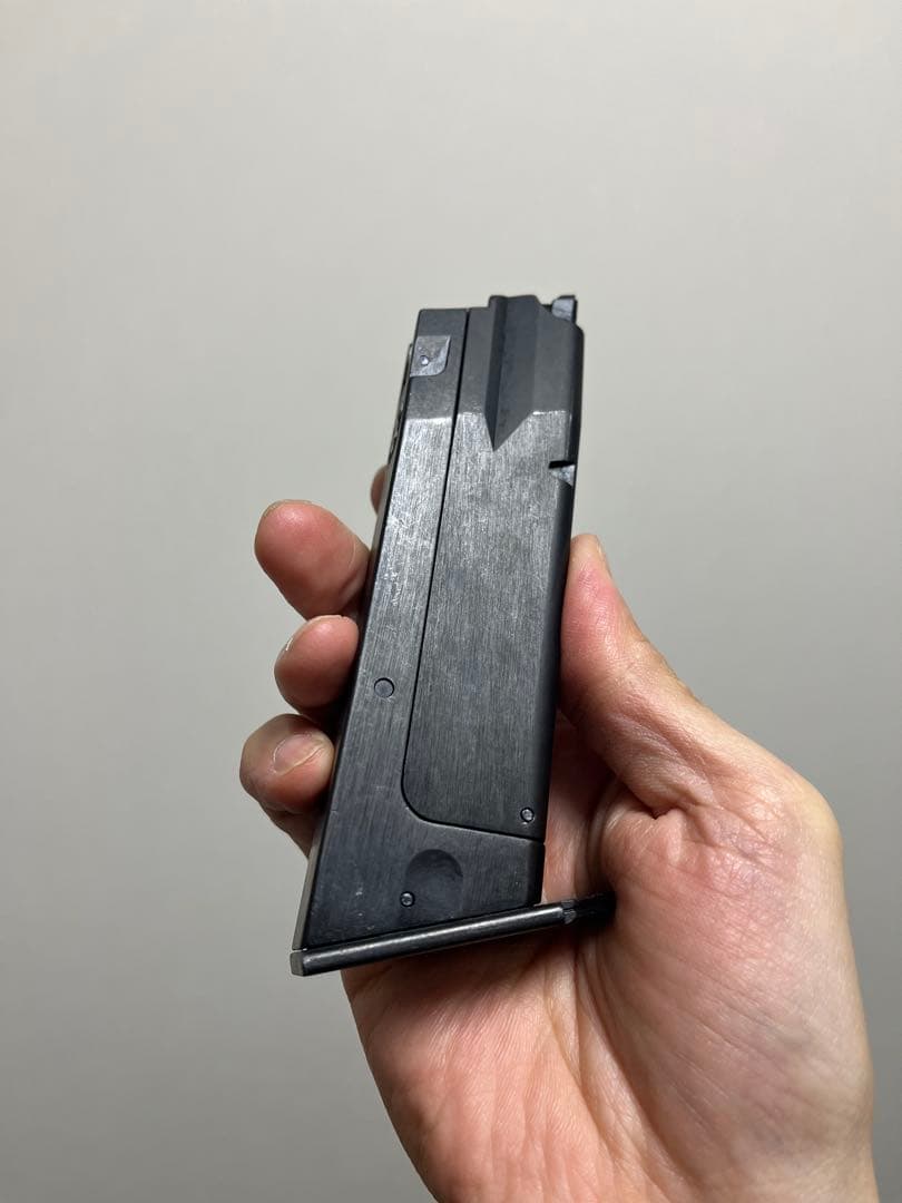 【中古　希少　木製グリップ付】カートリッジ排挟タイプCZ75 エクセレントHW