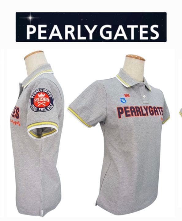 新品　パーリーゲイツレディース吸汗速乾UVケアポロシャツ　値下げしました