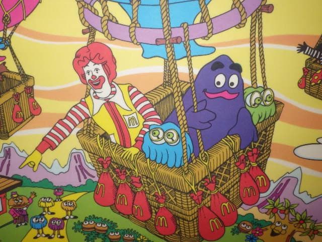 80’S★McDonald's★壁掛け★ポスター★41★ビンテージ★マクドナルド