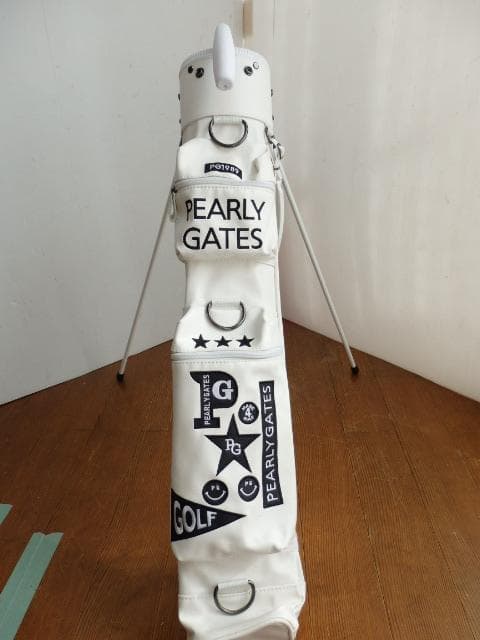 美品：人気のPEARLY GATES PG1989 ゴルフハーフスタンドバッグ