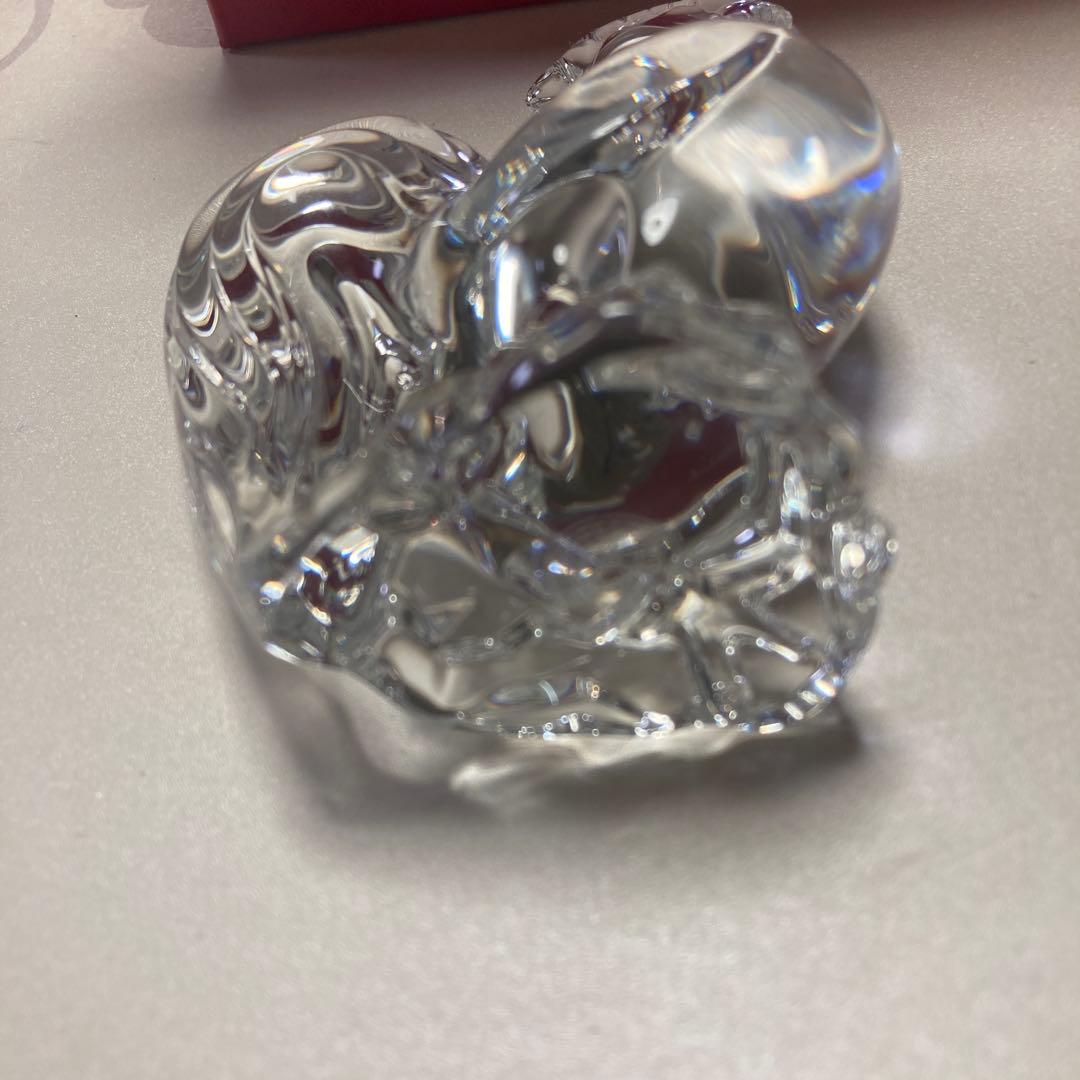 Baccarat バカラ ニワトリ 置物 干支 オブジェ フィギュリン