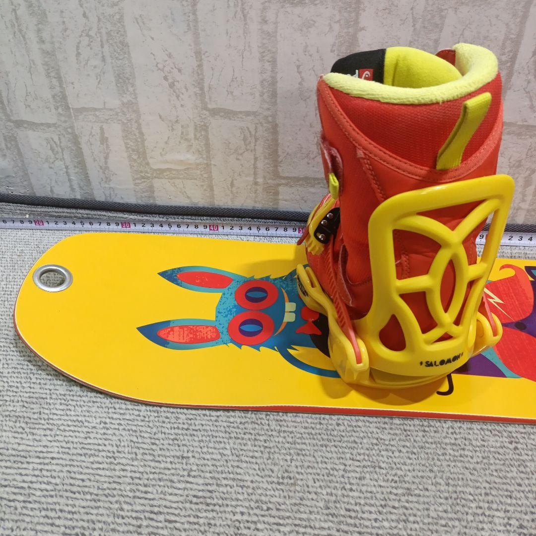 メンテ済■SALOMON-100cm■ブーツ19.5〜20.5cm■ジュニア子供