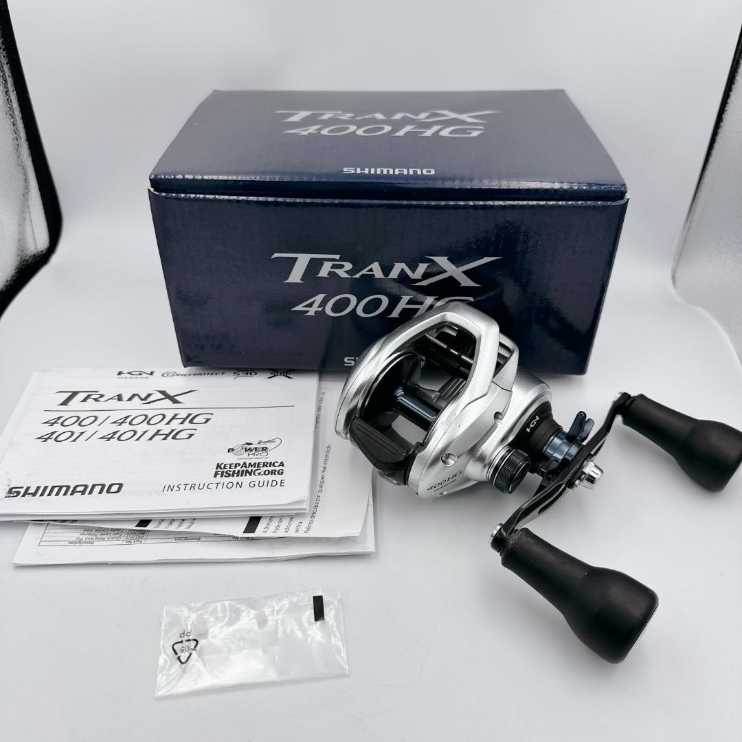 bllymarks【概ね美品】シマノ TRANX 400HG 夢屋ハンドル