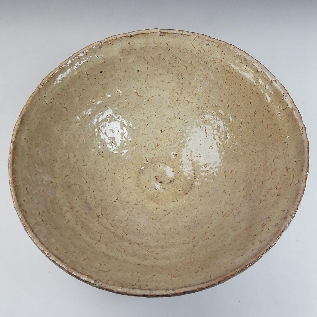 Ｔ３８　茶碗　『萩焼』『平茶碗』『大野瑞峰造』　共箱　抹茶碗　茶道具