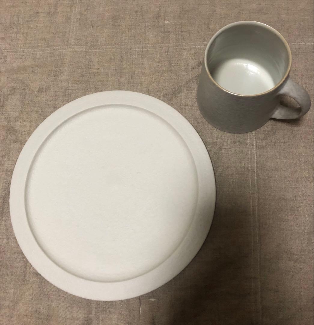 桑原典子さん　プレート　マグカップ