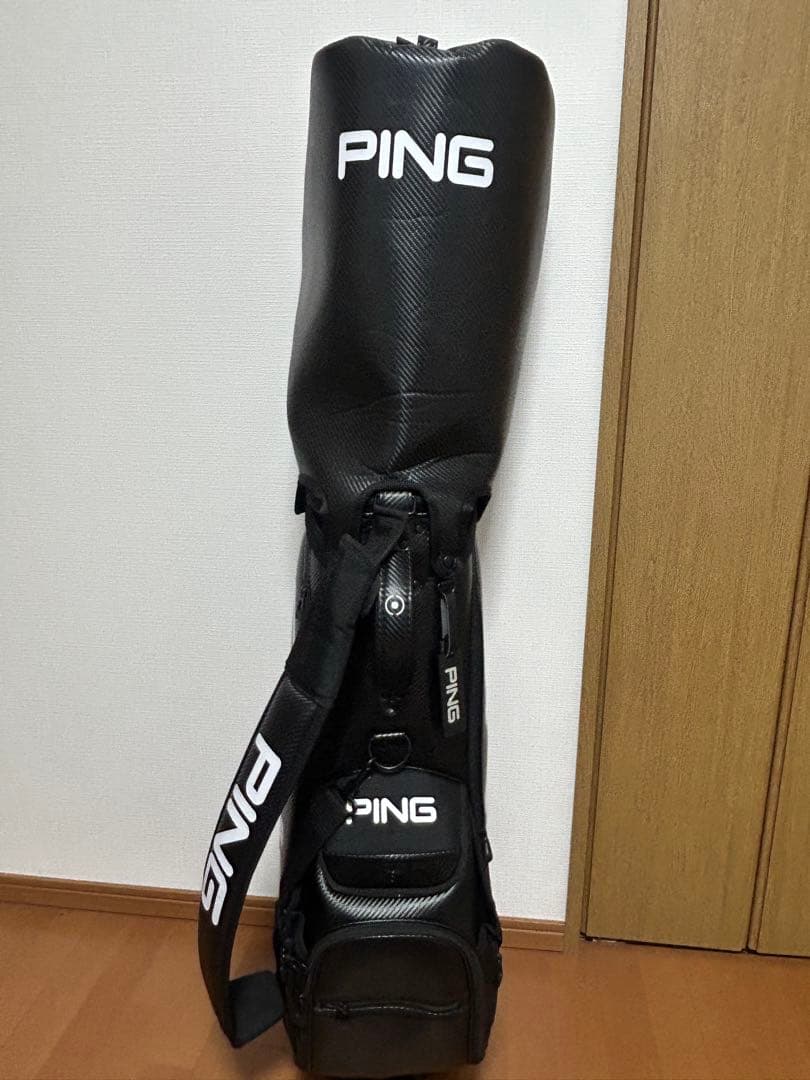 PING ブラック キャディバッグ