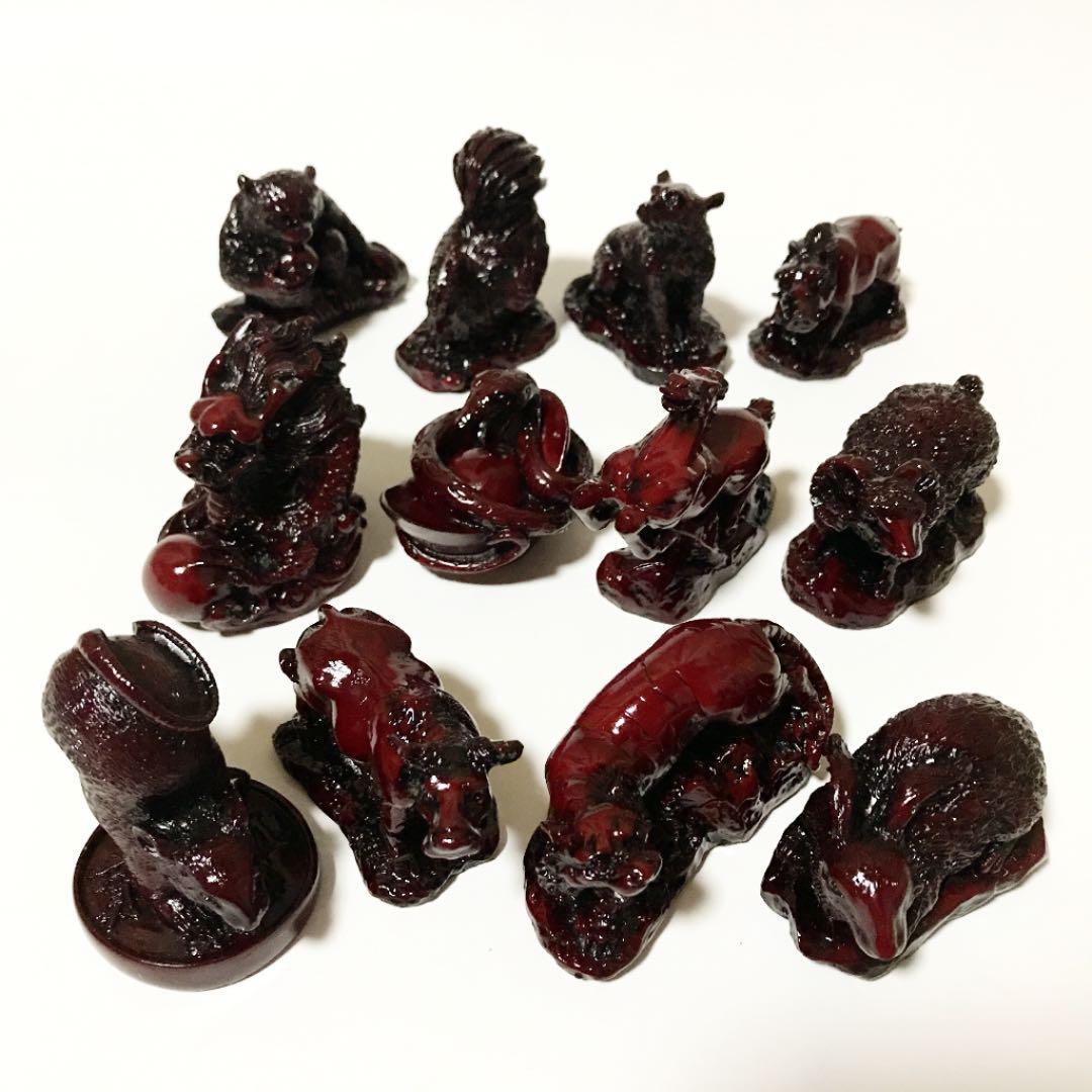 即発送！中国の十二支干支置き物