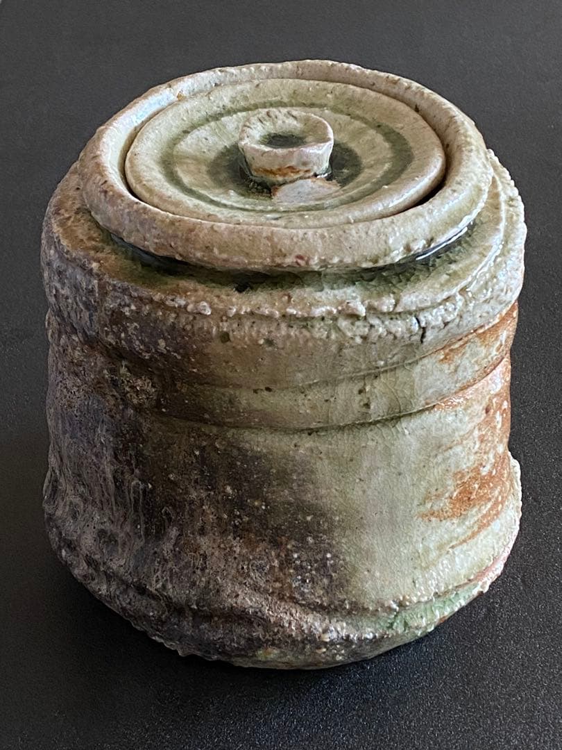 伊賀焼 Iga ware 三角水指 Water Jar 井村侊生 M04