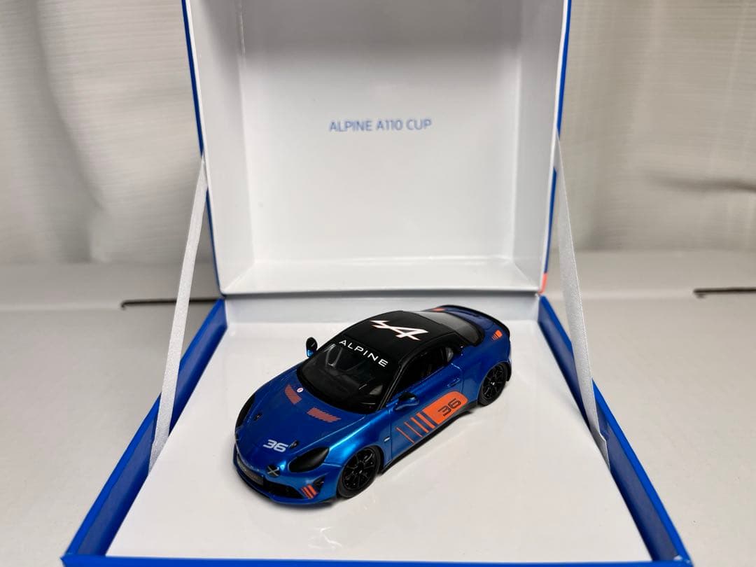 1/43 アルピーヌルノーA110 CUP#36 ミニカー