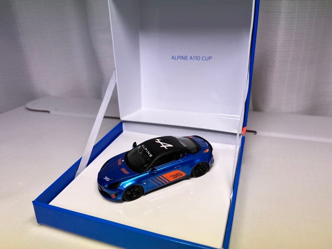 1/43 アルピーヌルノーA110 CUP#36 ミニカー