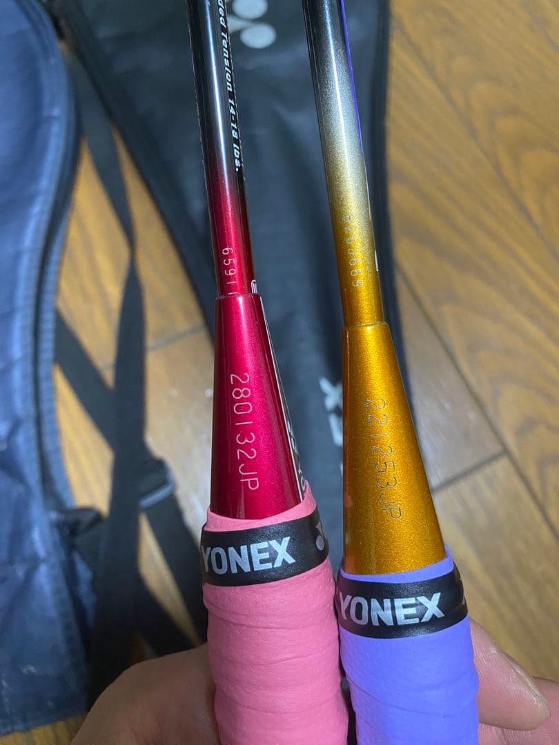 YONEX バドミントンラケット 2本セット