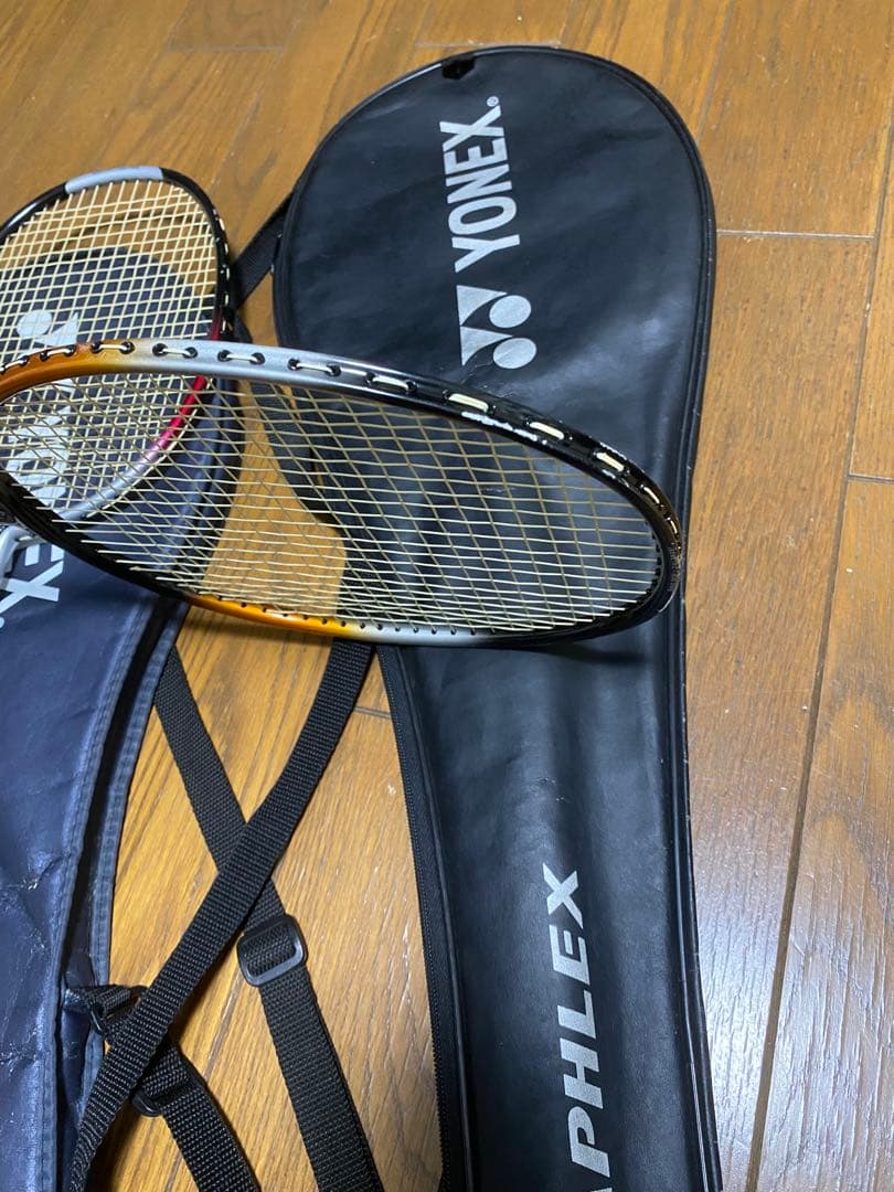 YONEX バドミントンラケット 2本セット
