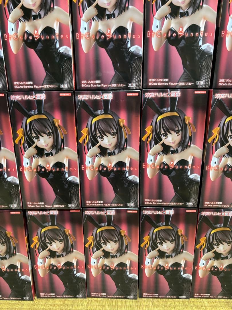 涼宮ハルヒ　フィギュア　バニー　28個セット まとめ売り