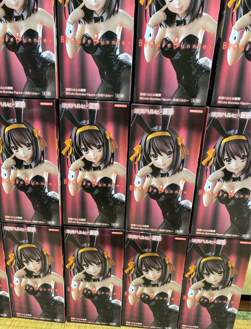 涼宮ハルヒ　フィギュア　バニー　28個セット まとめ売り