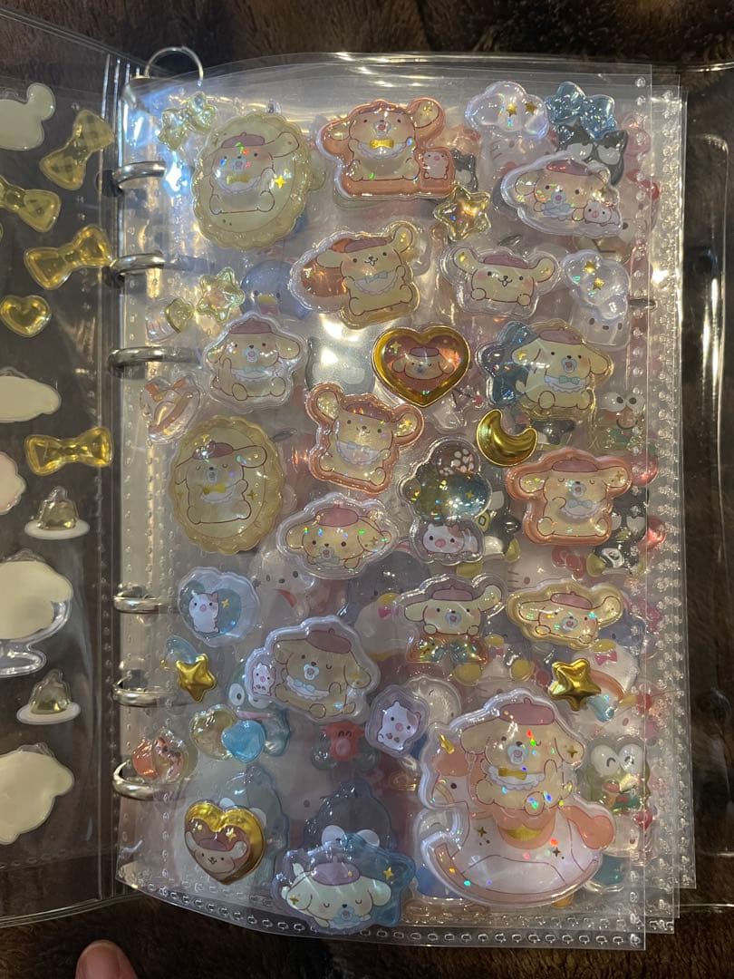 シール完成品　サンリオ　ボンボンドロップシール　8枚セット